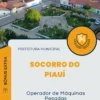 Apostila Operador de Máquinas Pesadas Prefeitura de Socorro do Piauí 2024