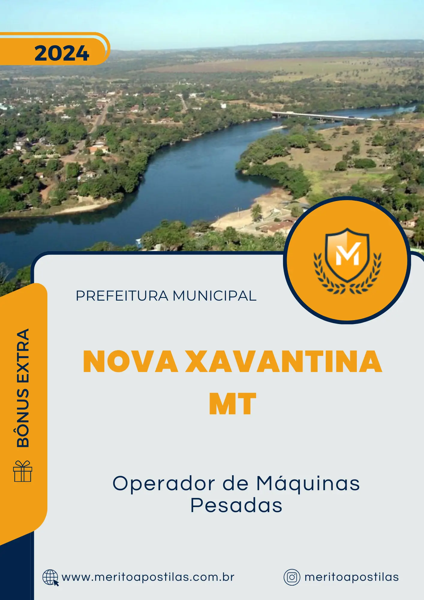 Apostila Operador de Máquinas Pesadas Prefeitura de Nova Xavantina MT 2024