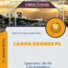 Apostila Operador de Pá Carregadeira Prefeitura de Lagoa Grande PE 2024