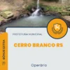 Apostila Operário Prefeitura de Cerro Branco RS 2024