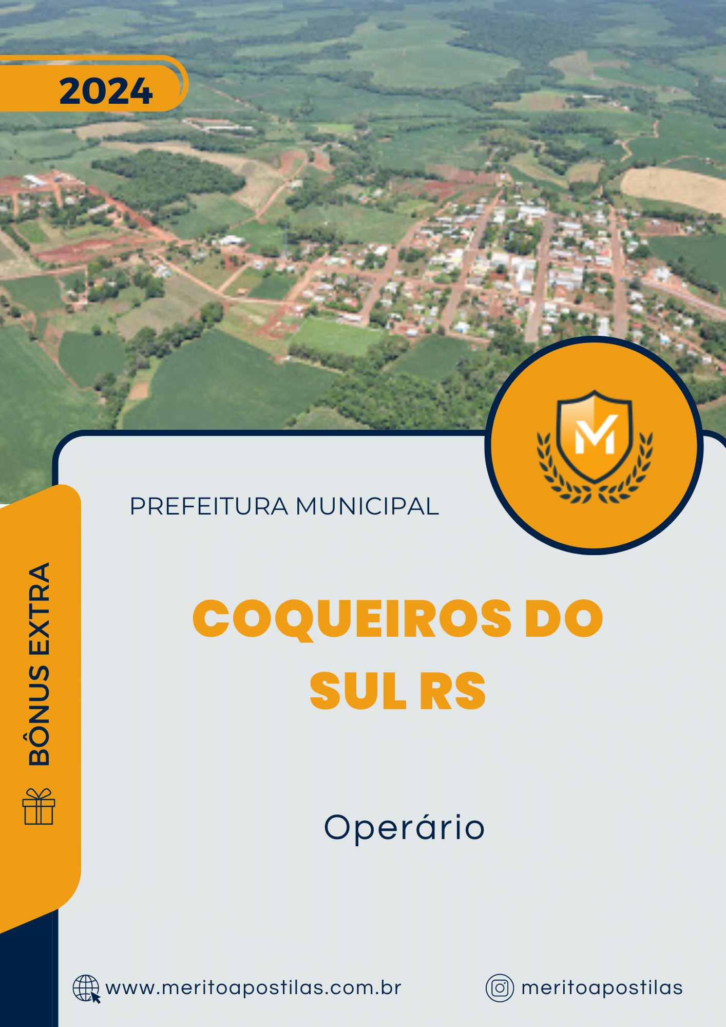 Apostila Operário Prefeitura de Coqueiros do Sul RS 2024