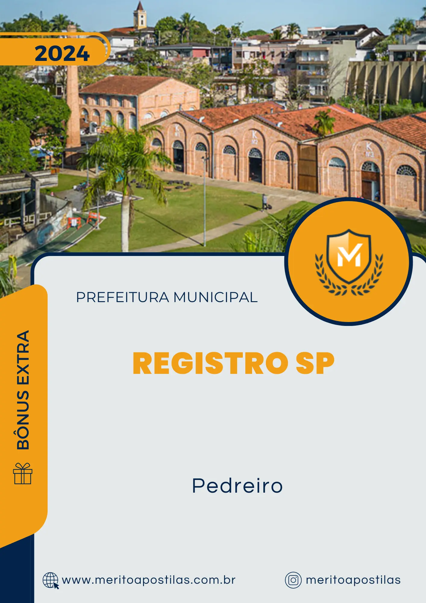 Apostila Pedreiro Prefeitura de Registro SP 2024