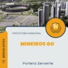 Apostila Porteiro Servente Prefeitura de Mineiros GO 2024
