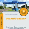 Apostila Professor Coordenador de Ensino Fundamental Prefeitura de Osvaldo Cruz SP