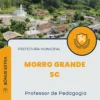 Apostila Professor de Pedagogia Prefeitura Morro Grande SC 2024