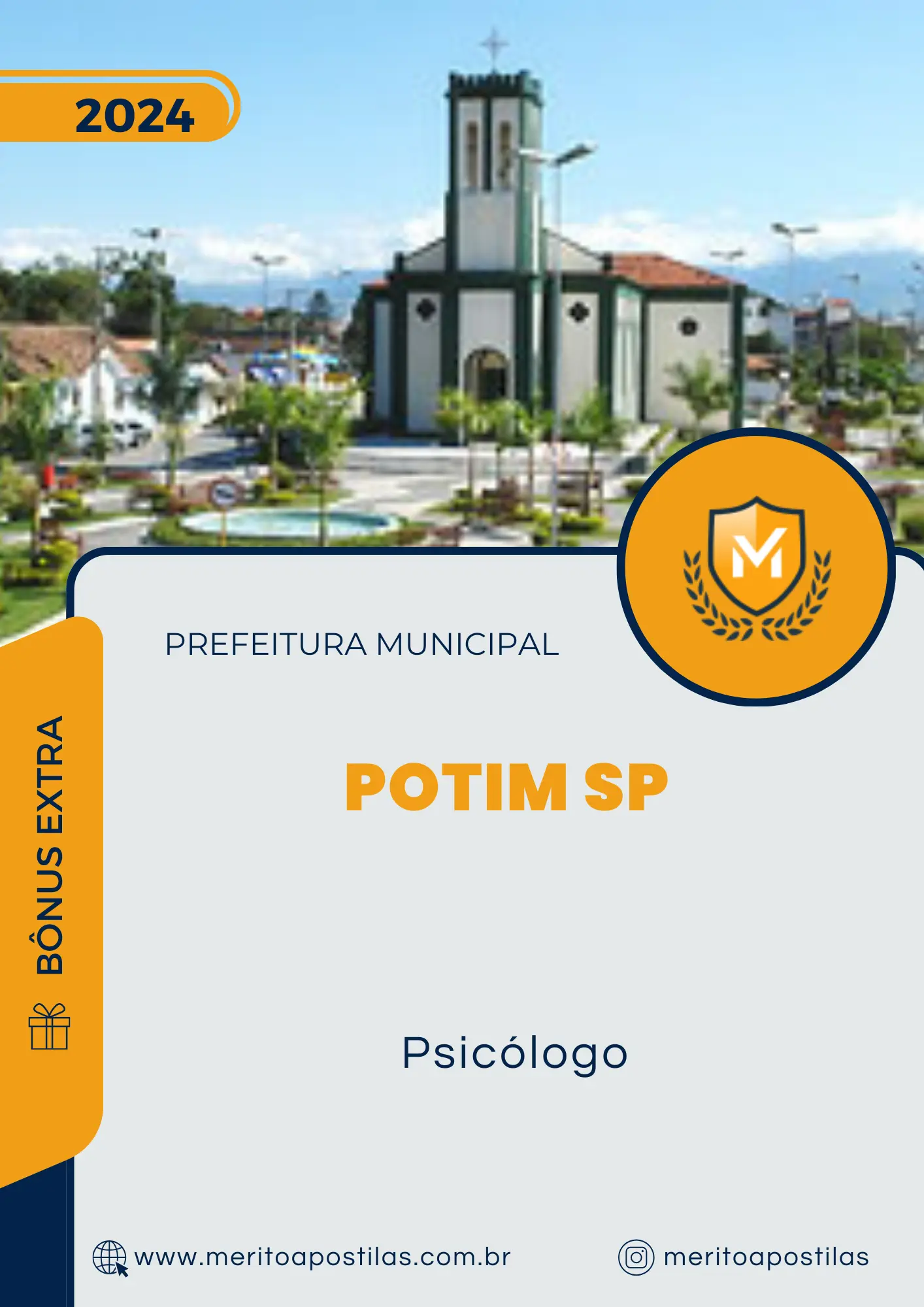 Apostila Psicólogo Prefeitura de Potim SP 2024