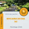 Apostila Psicólogo CRAS Prefeitura Bocaina do Sul SC 2024