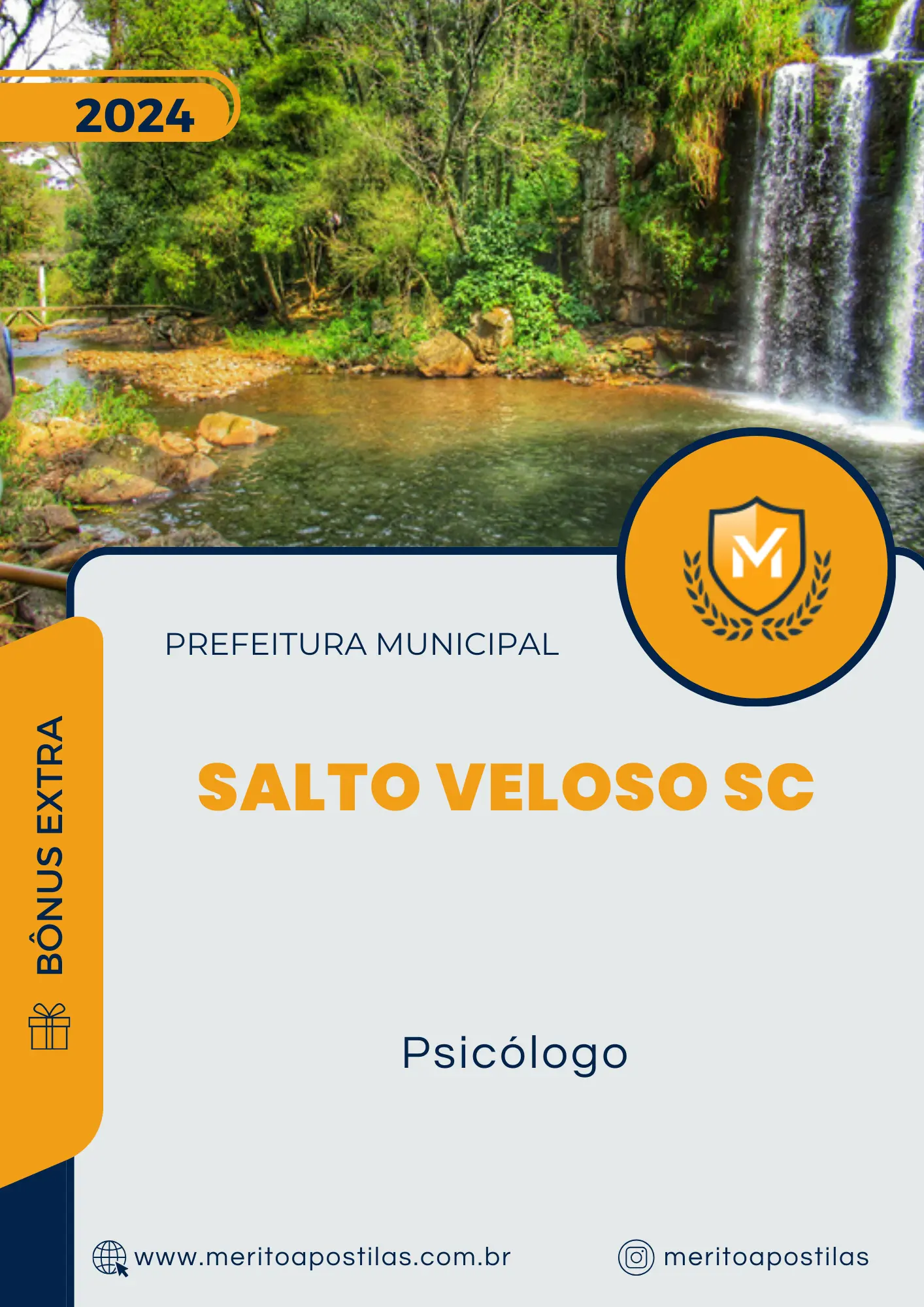 Apostila Psicólogo Prefeitura Salto Veloso SC 2024