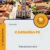 Apostila Recepcionista Câmara de Carnaíba PE 2024