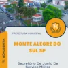 Apostila Secretário De Junta De Serviço Militar Prefeitura de Monte Alegre do Sul SP 2024
