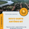 Apostila Técnico Em Laboratório De Análises Clínicas Prefeitura de Novo Santo Antônio MT 2024