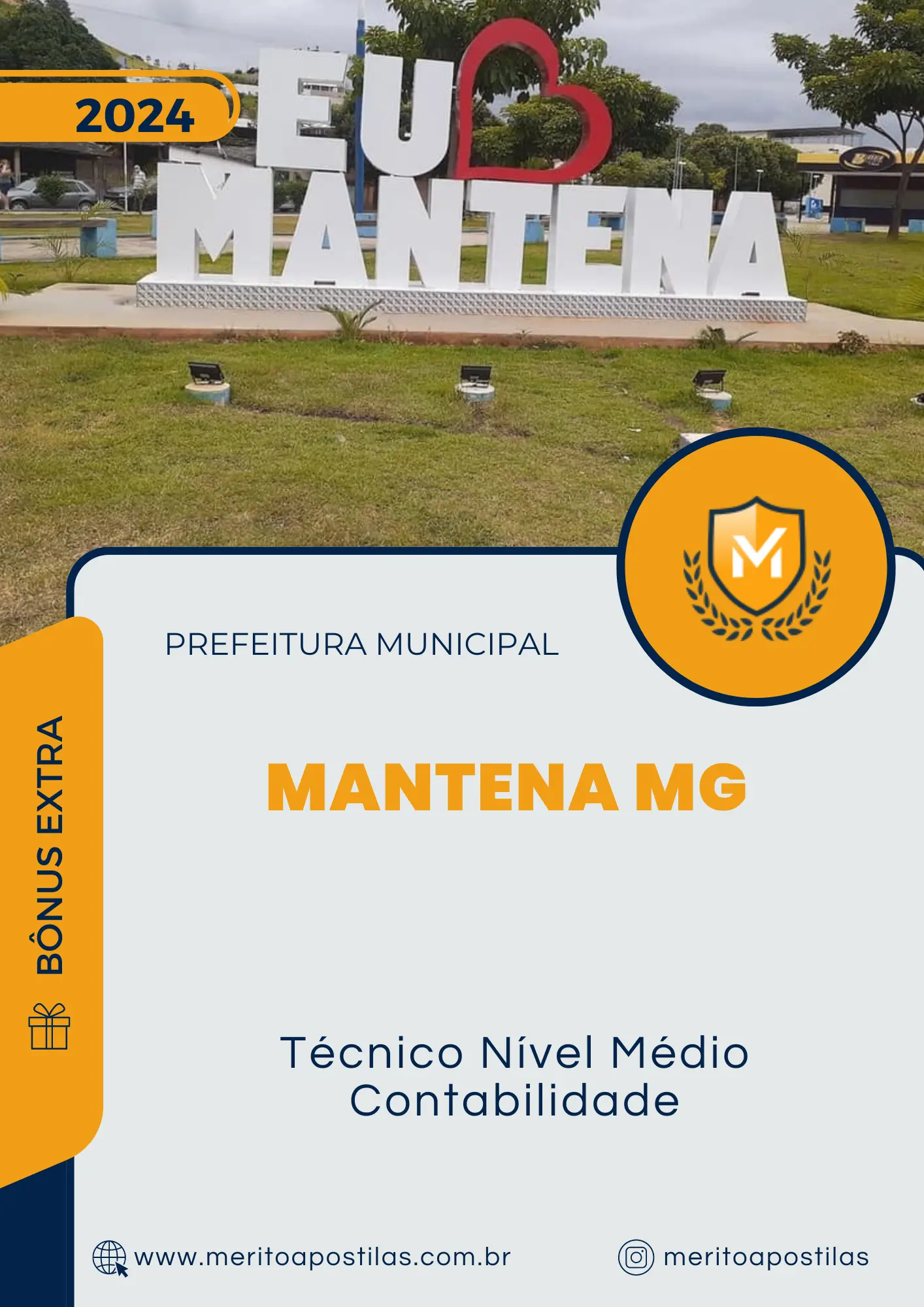Apostila Técnico Nível Médio Contabilidade Prefeitura de Mantena MG 2024