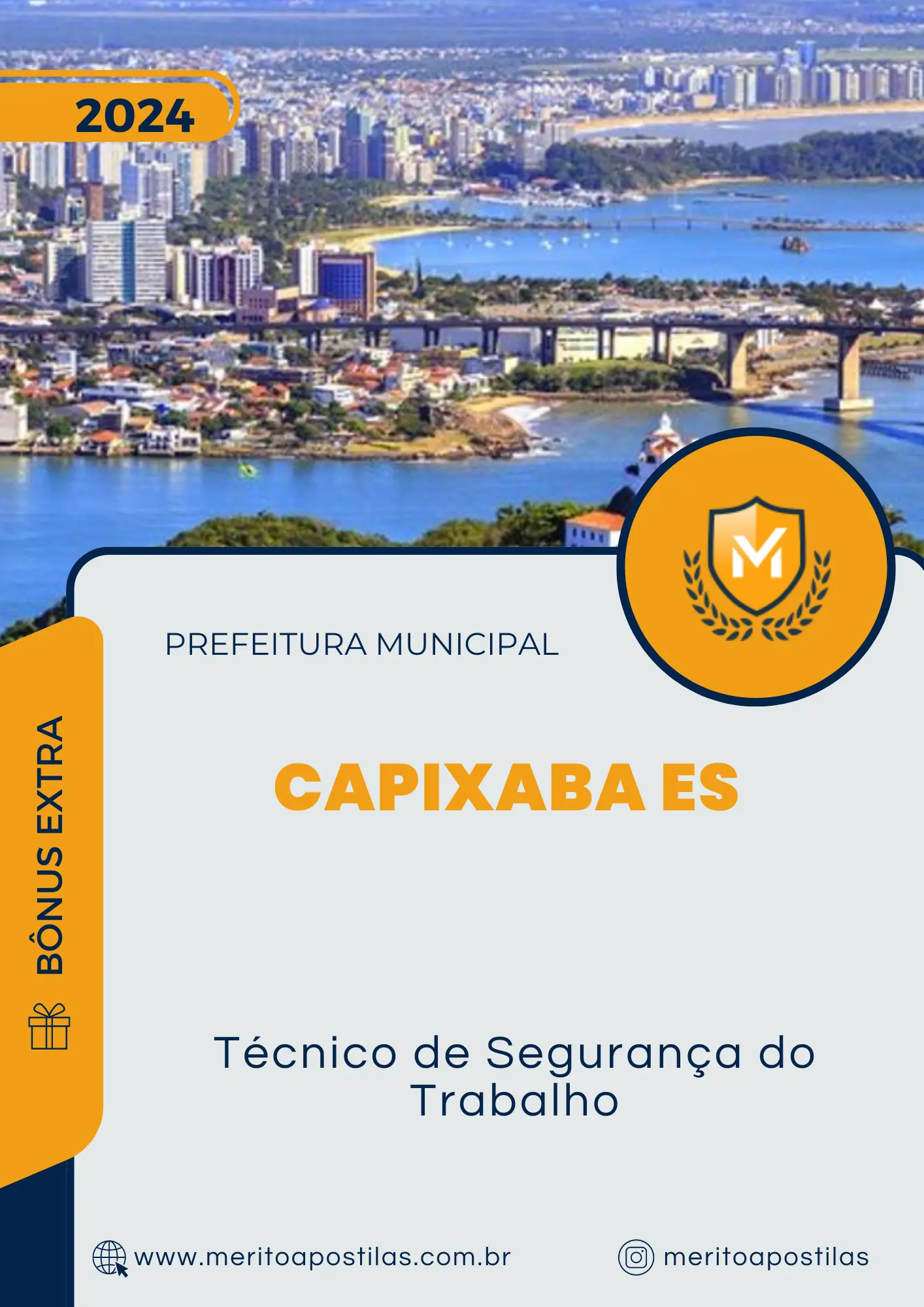 Apostila Técnico de Segurança do Trabalho Prefeitura de Capixaba ES 2024