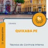Apostila Técnico do Controle Interno Câmara de Quixaba PE 2024