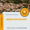 Apostila Técnico em Contabilidade Prefeitura Minas Novas MG 2024