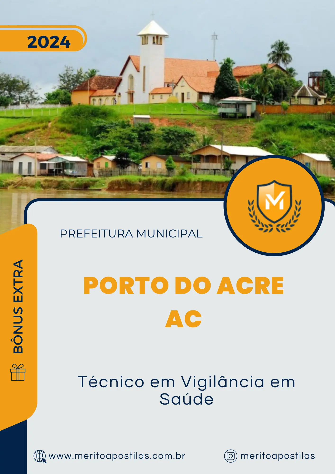 Apostila Técnico em Vigilância em Saúde Prefeitura de Porto do Acre AC 2024