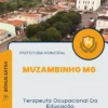 Apostila Terapeuta Ocupacional Da Educação Prefeitura de Muzambinho MG 2024