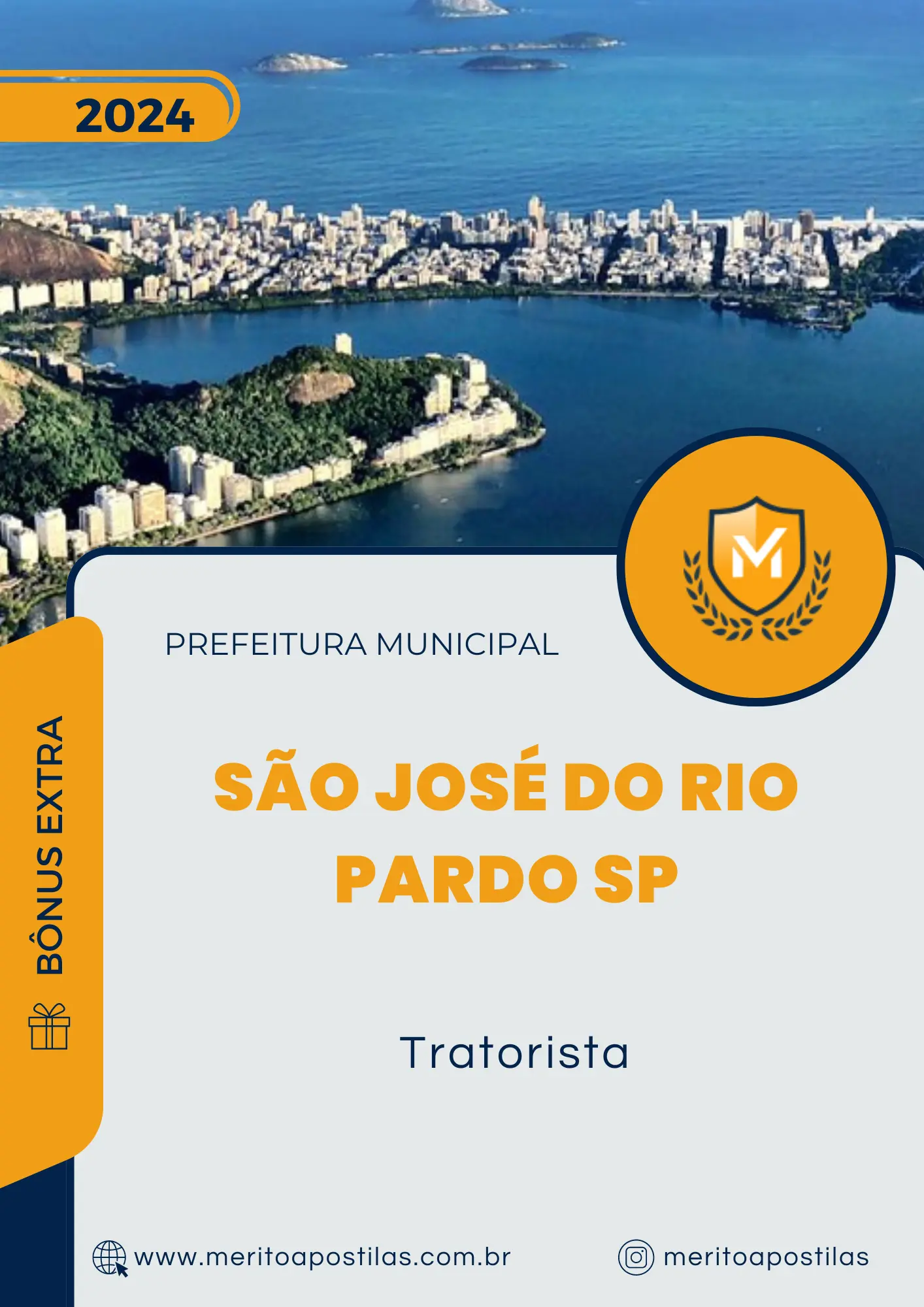 Apostila Tratorista COMDERP de São José do Rio Pardo SP 2024