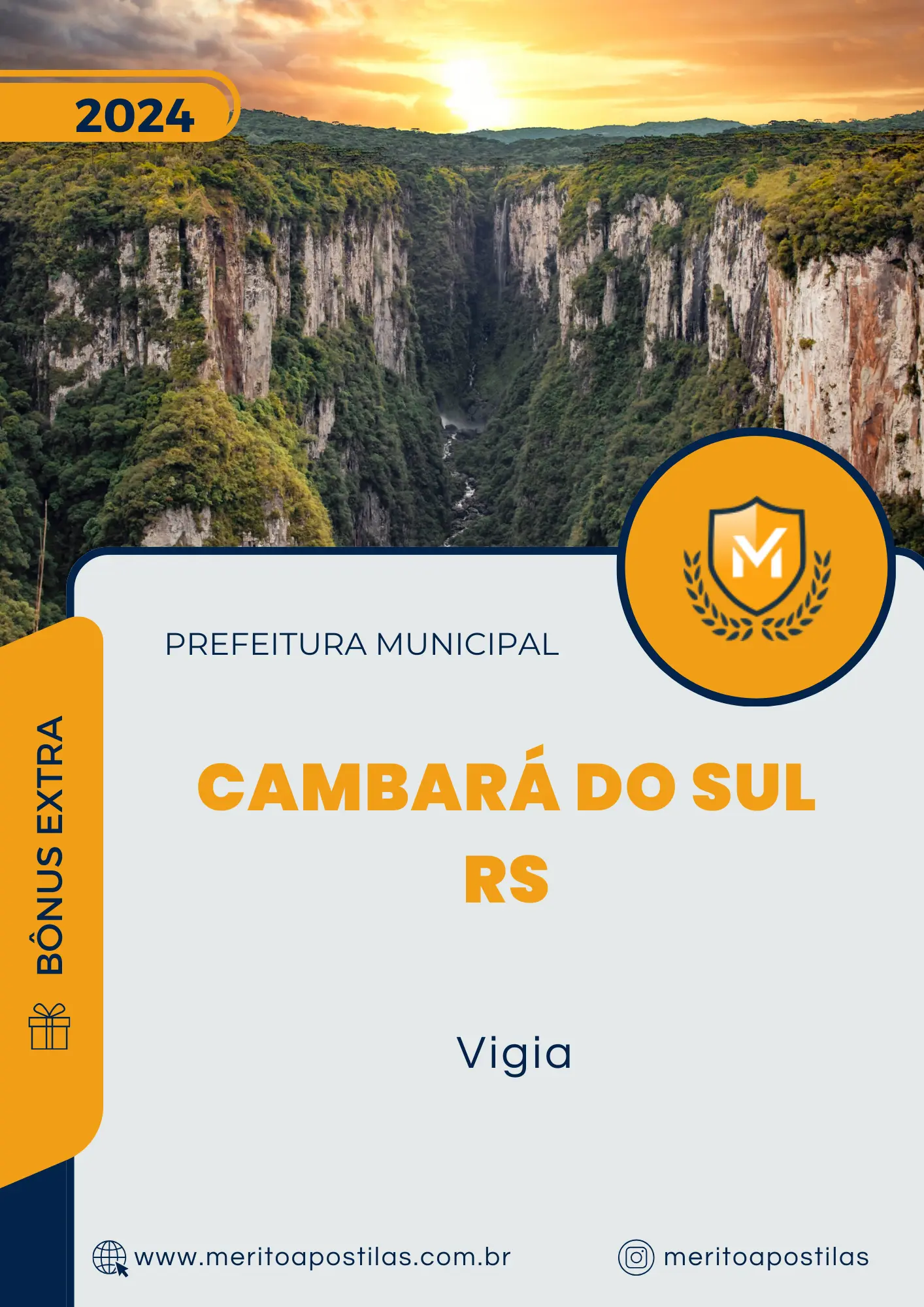 Apostila Vigia Prefeitura Cambará do Sul RS 2024