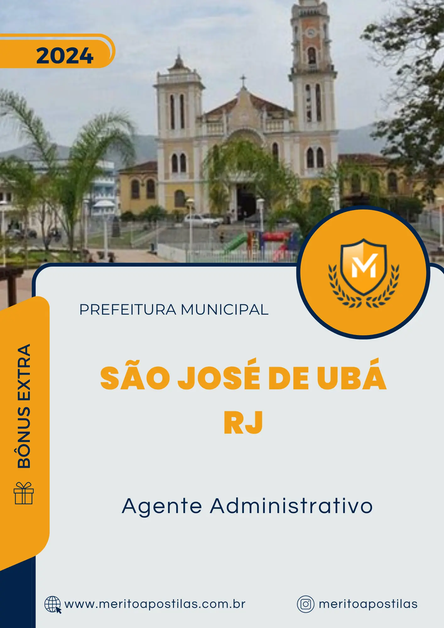 Apostila Agente Administrativo Prefeitura de São José de Ubá RJ 2024