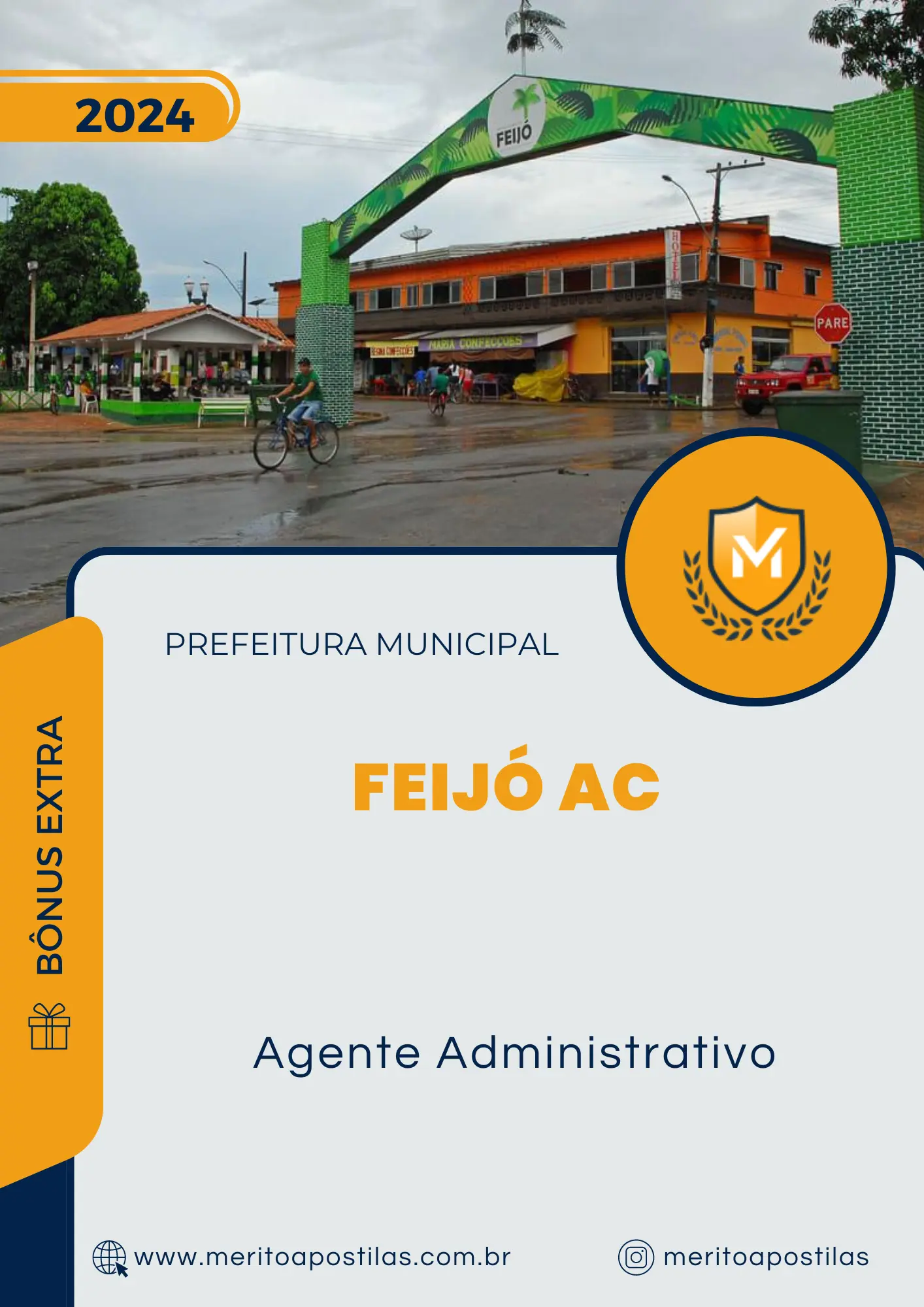 Apostila Agente Administrativo Prefeitura de Feijó AC 2024