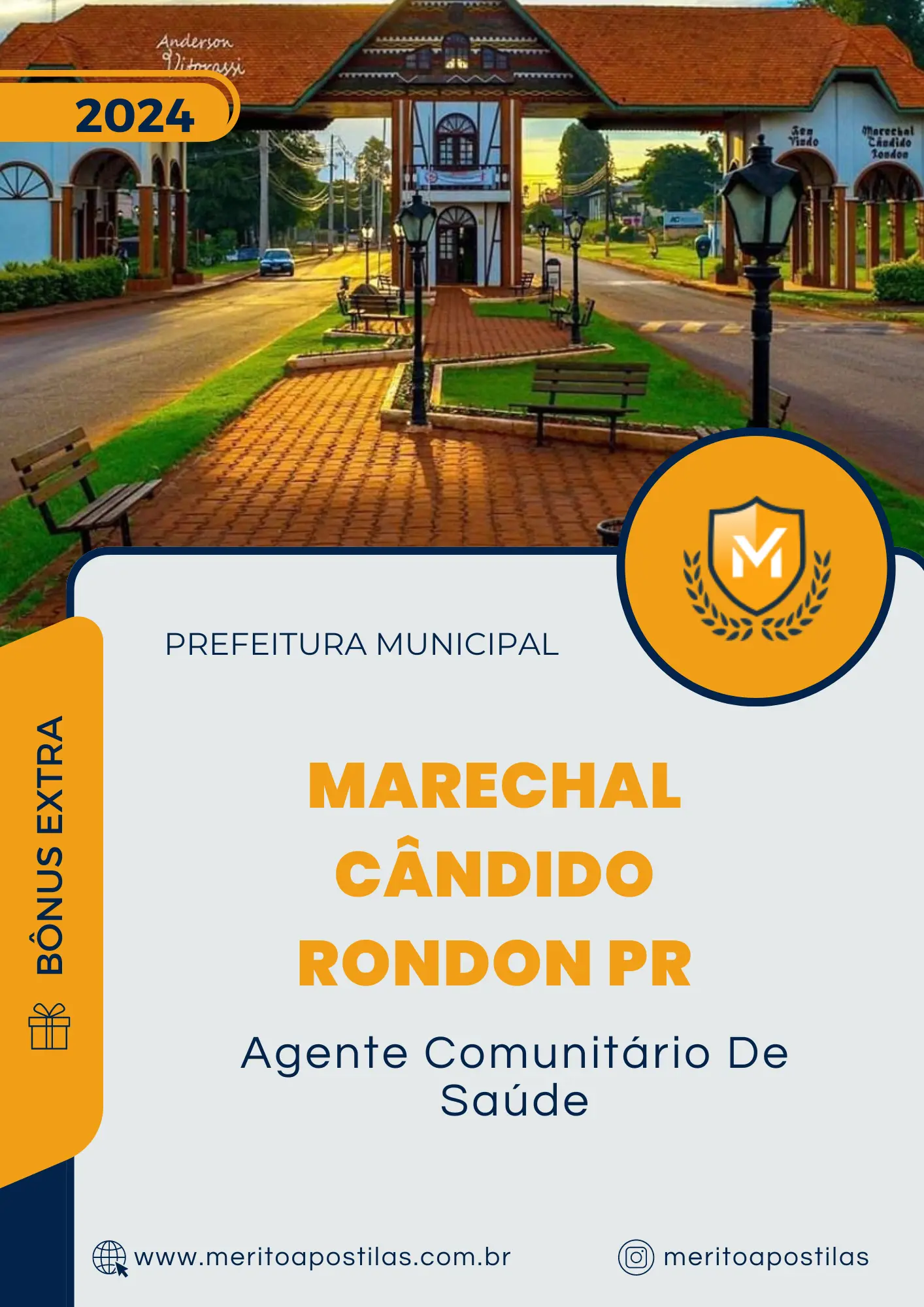 Apostila Agente Comunitário De Saúde Prefeitura de Marechal Cândido Rondon PR 2024
