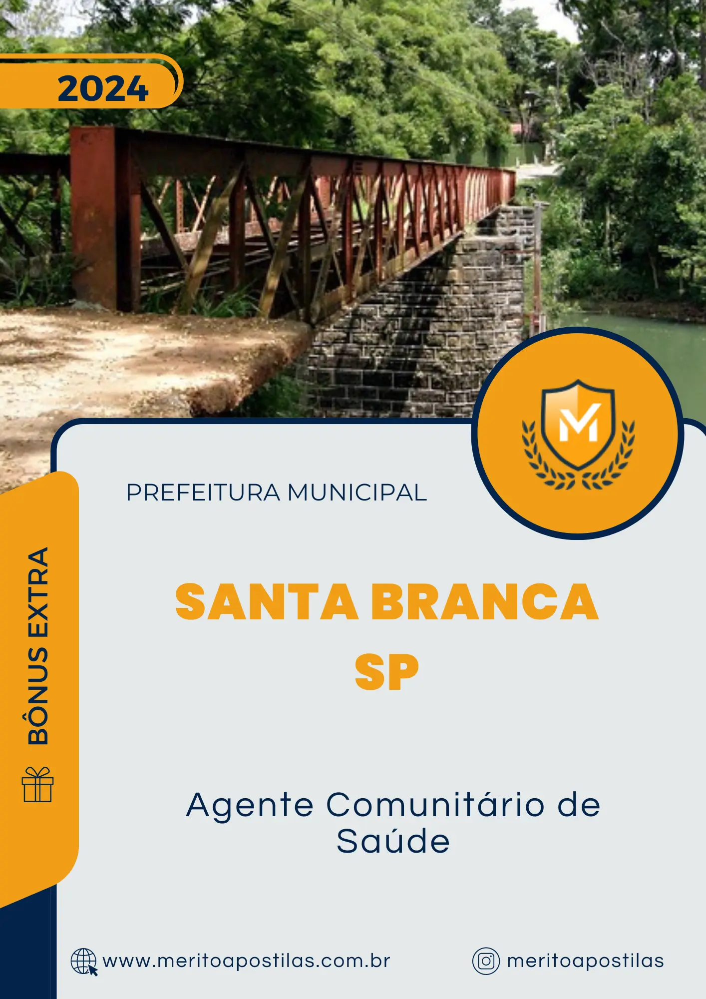 Apostila Agente Comunitário de Saúde Prefeitura de Santa Branca SP 2024