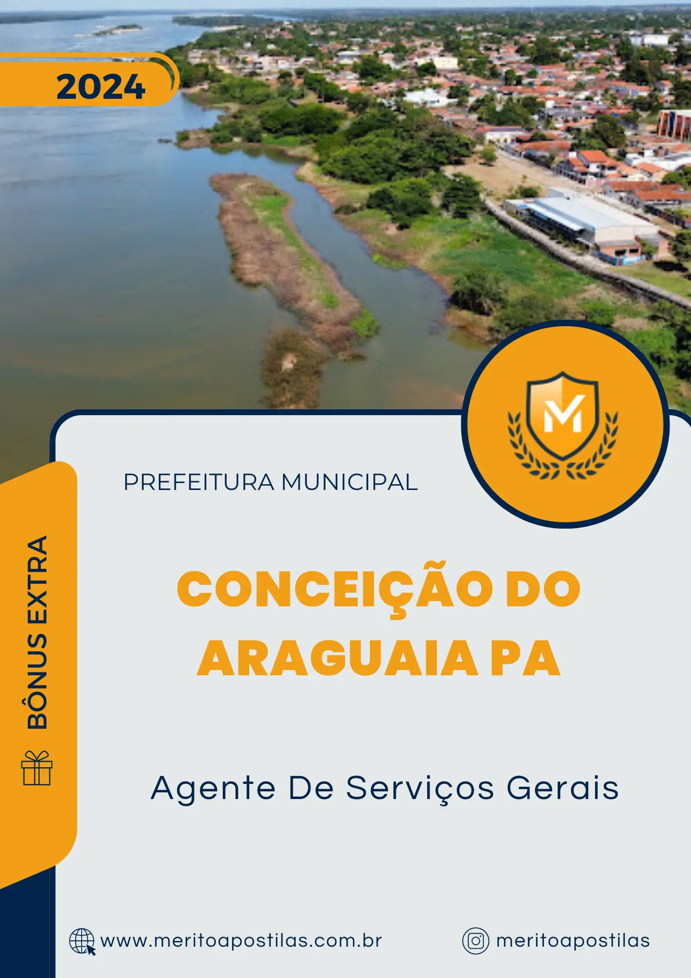 Apostila Agente De Serviços Gerais Prefeitura de Conceição do Araguaia PA 2024