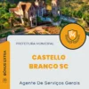 Apostila Agente De Serviços Gerais Presidente Castello Branco SC 2024