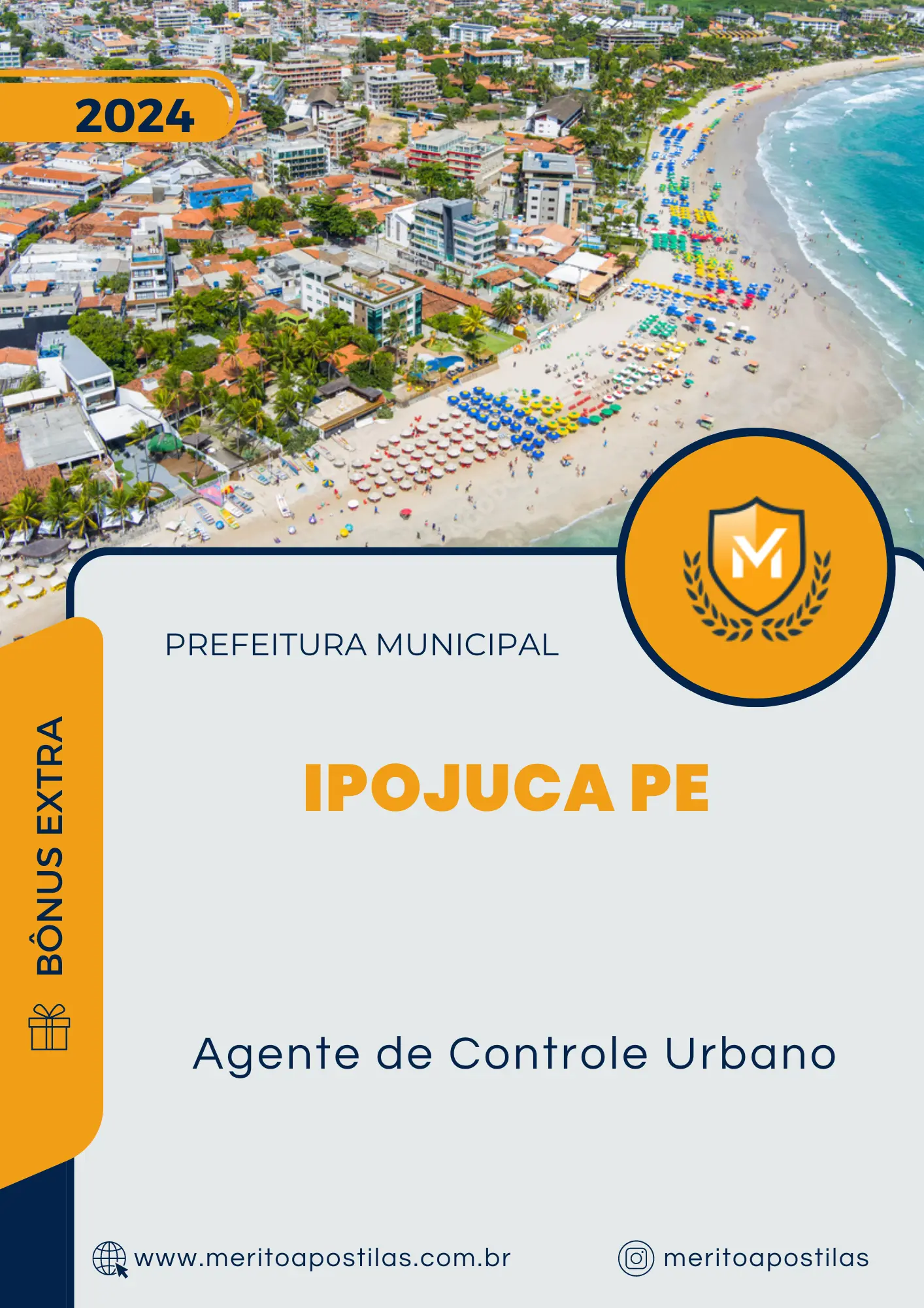 Apostila Agente de Controle Urbano Prefeitura de Ipojuca PE 2024