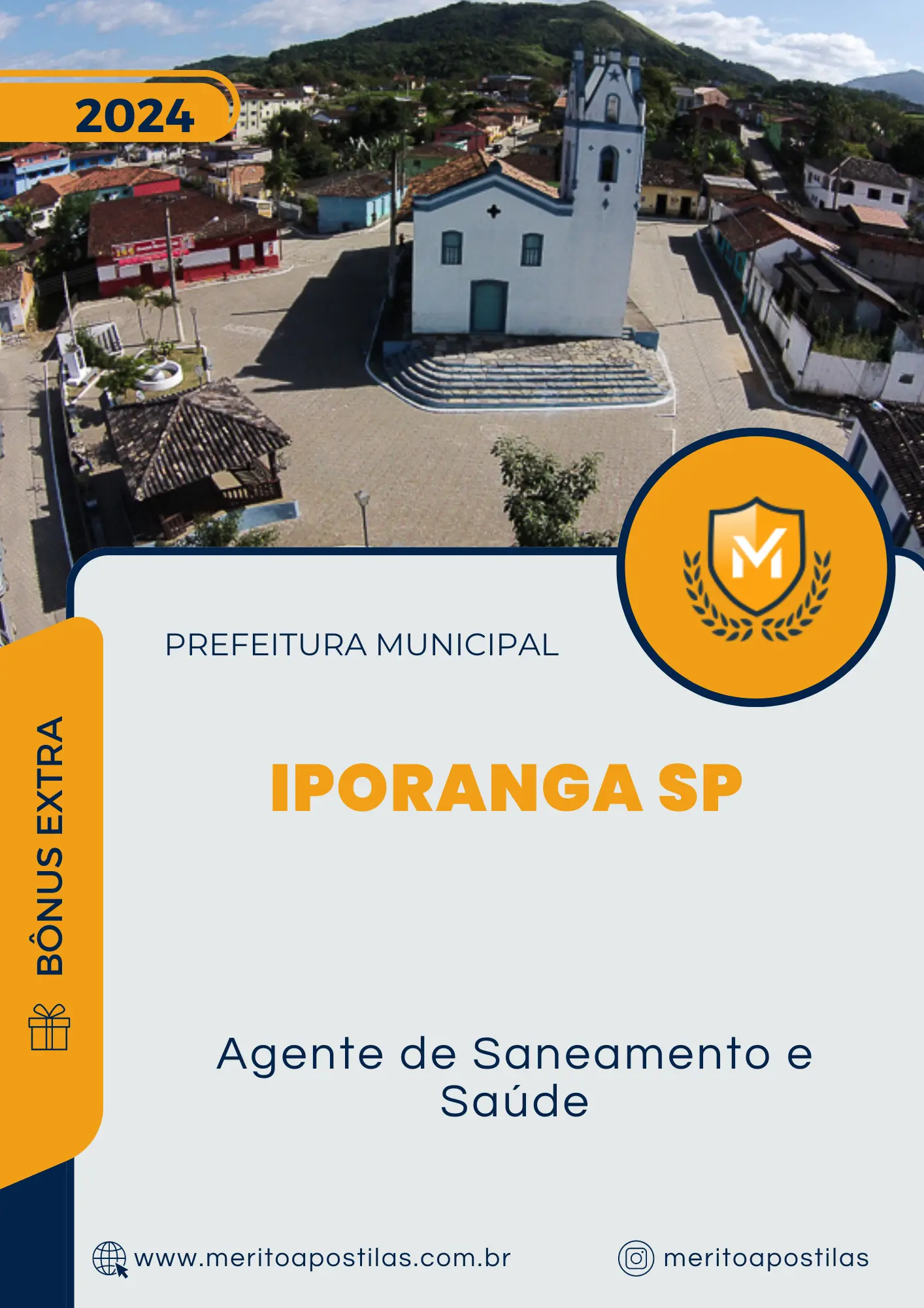 Apostila Agente de Saneamento e Saúde Prefeitura de Iporanga SP 2024