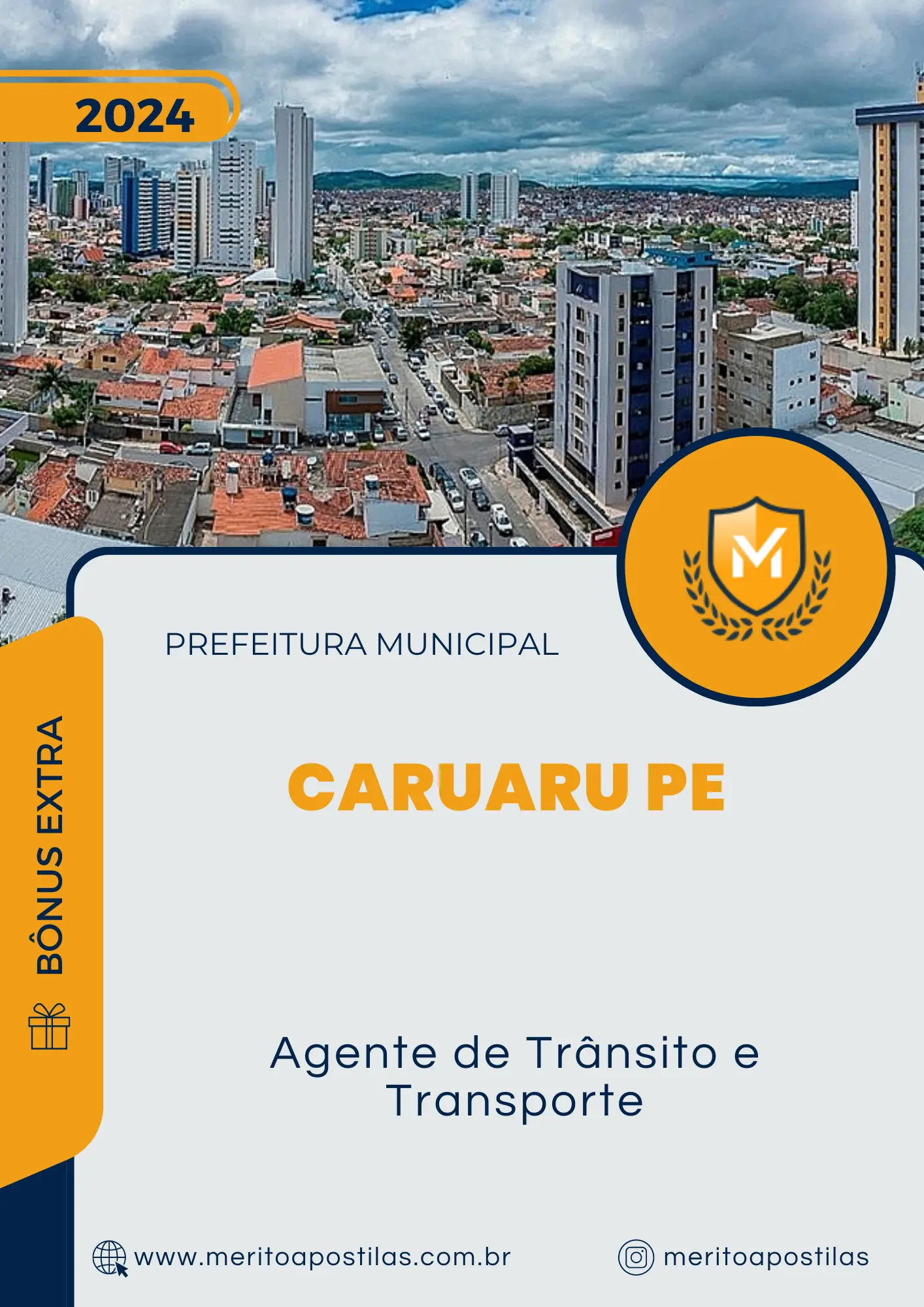 Apostila Agente de Trânsito e Transporte Prefeitura de Caruaru PE 2024