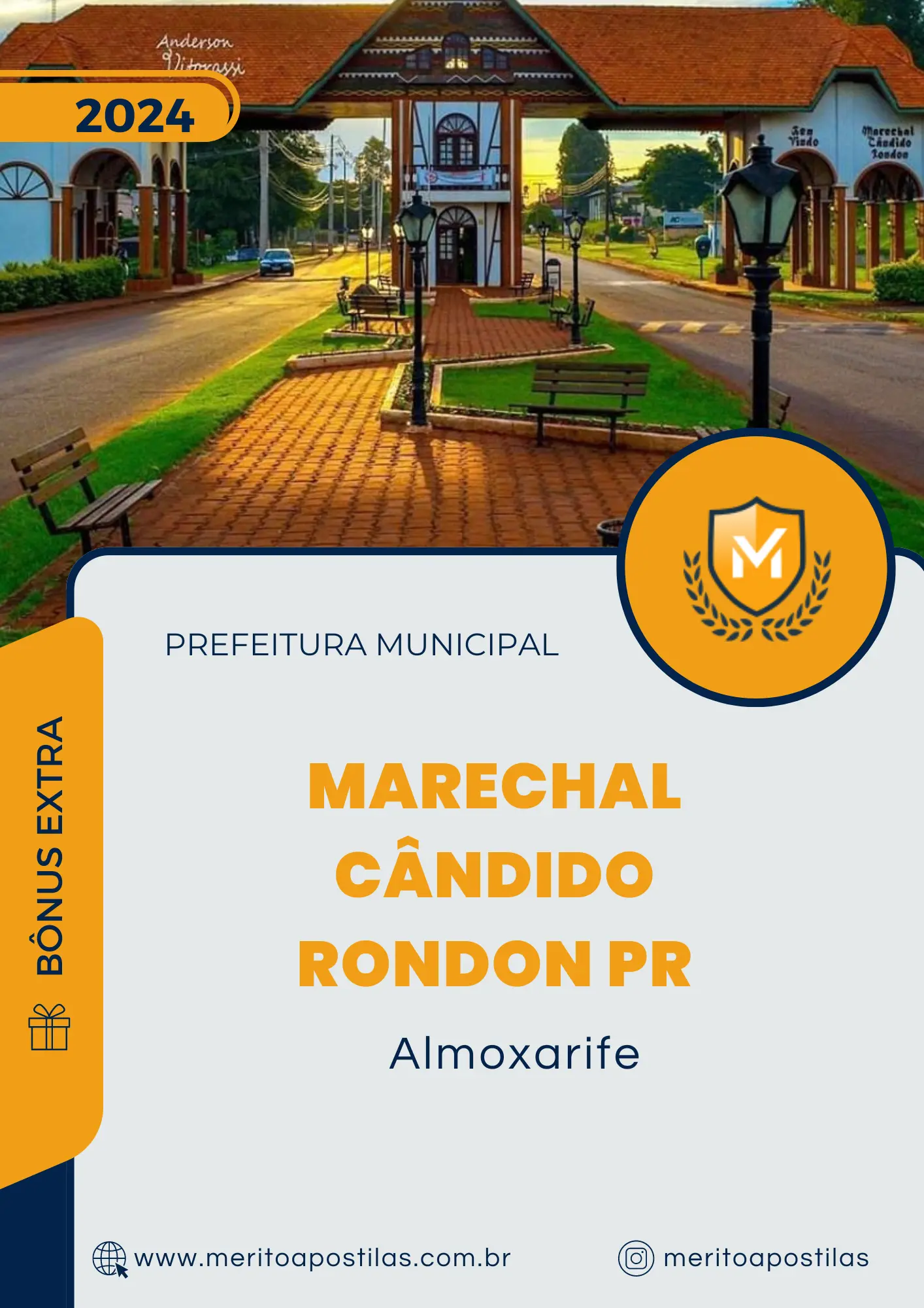 Apostila Almoxarife Prefeitura de Marechal Cândido Rondon PR 2024