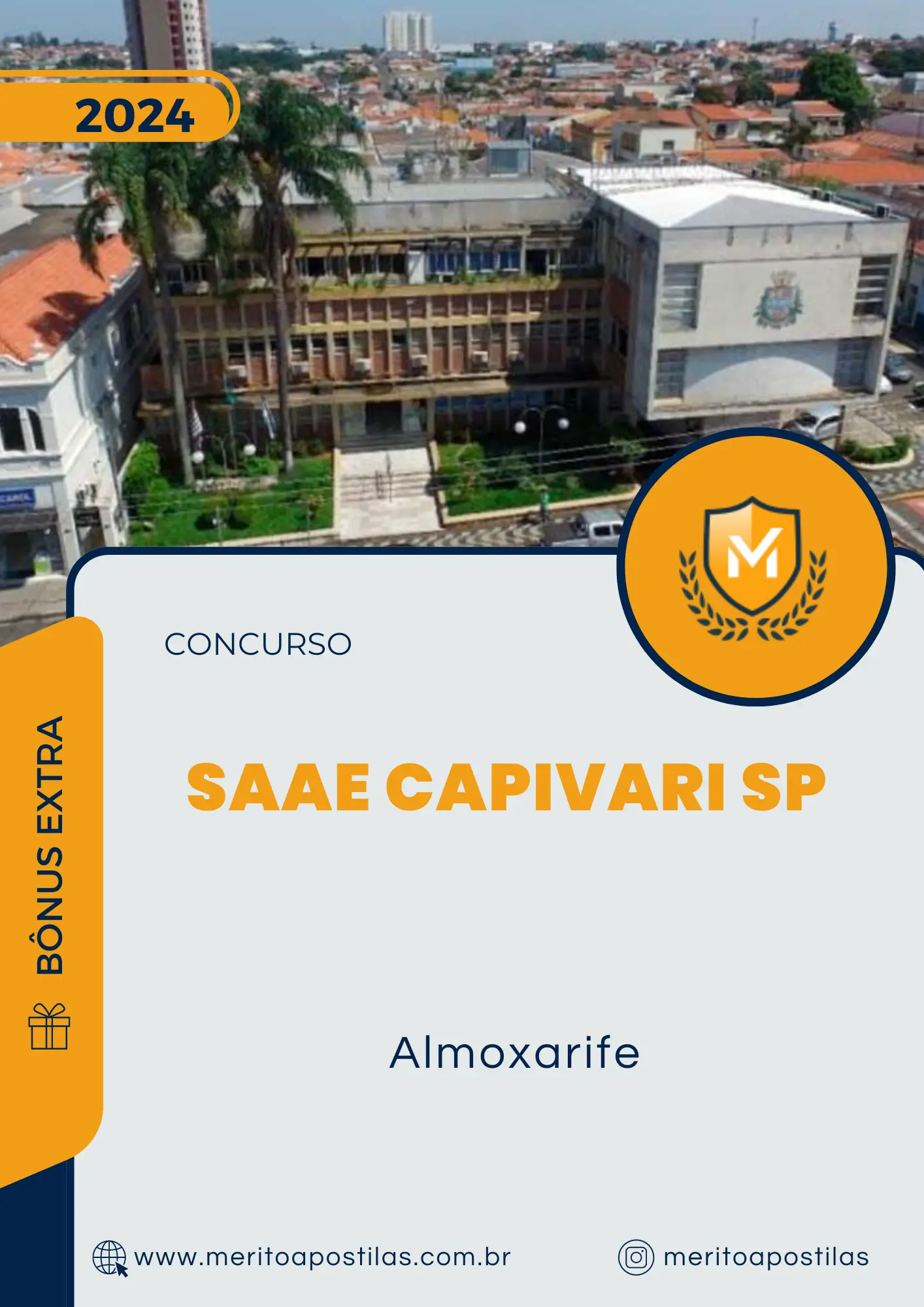 Apostila Almoxarife Concurso SAAE Capivari SP 2024