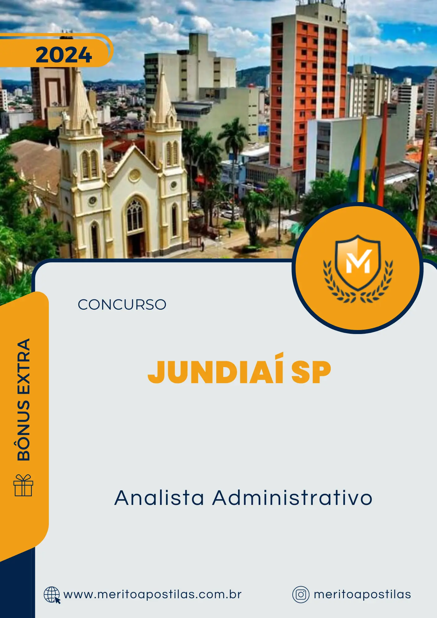 Apostila Analista Administrativo Concurso de Jundiaí SP 2024