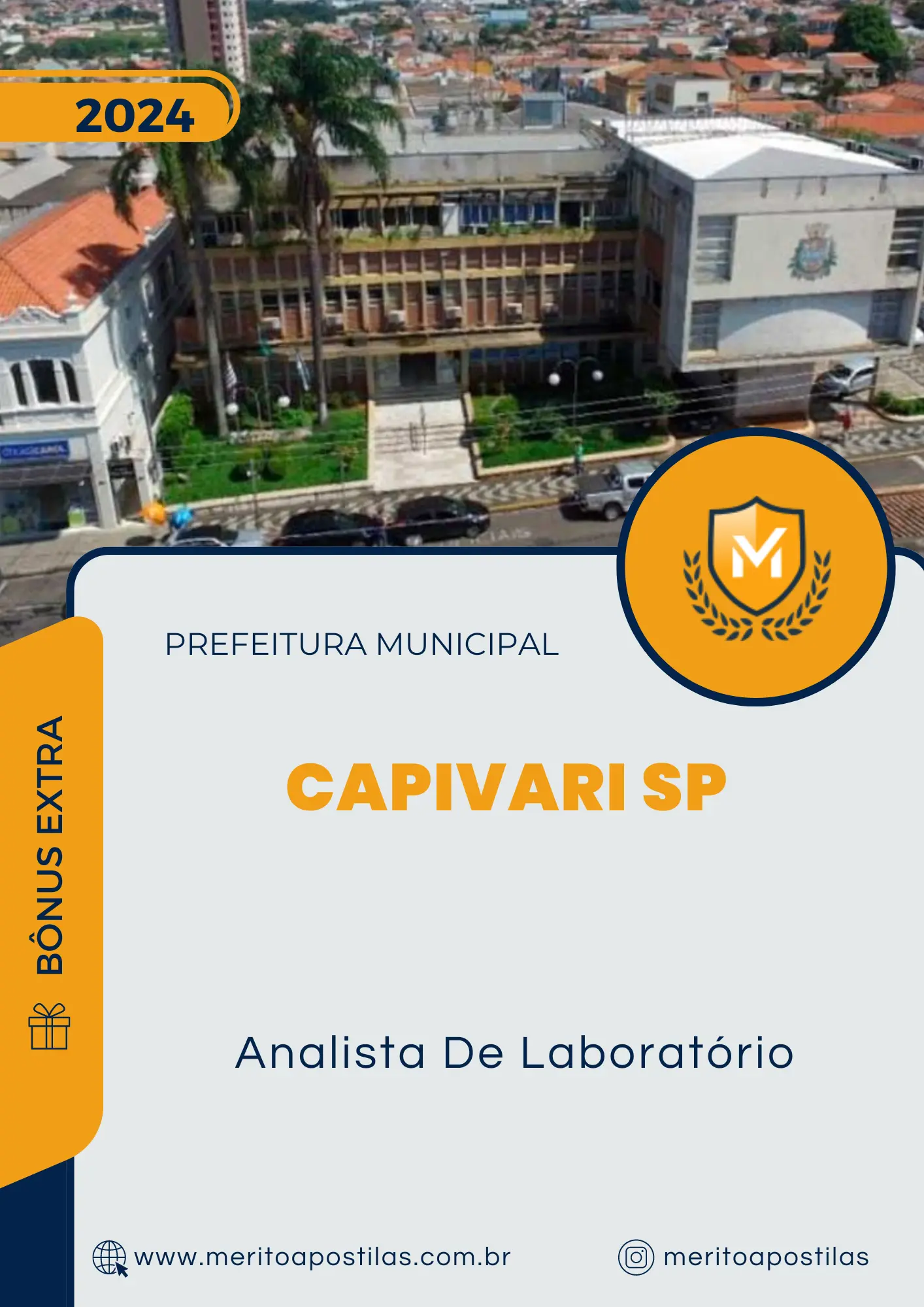 Apostila Analista De Laboratório Prefeitura de Capivari SP 2024