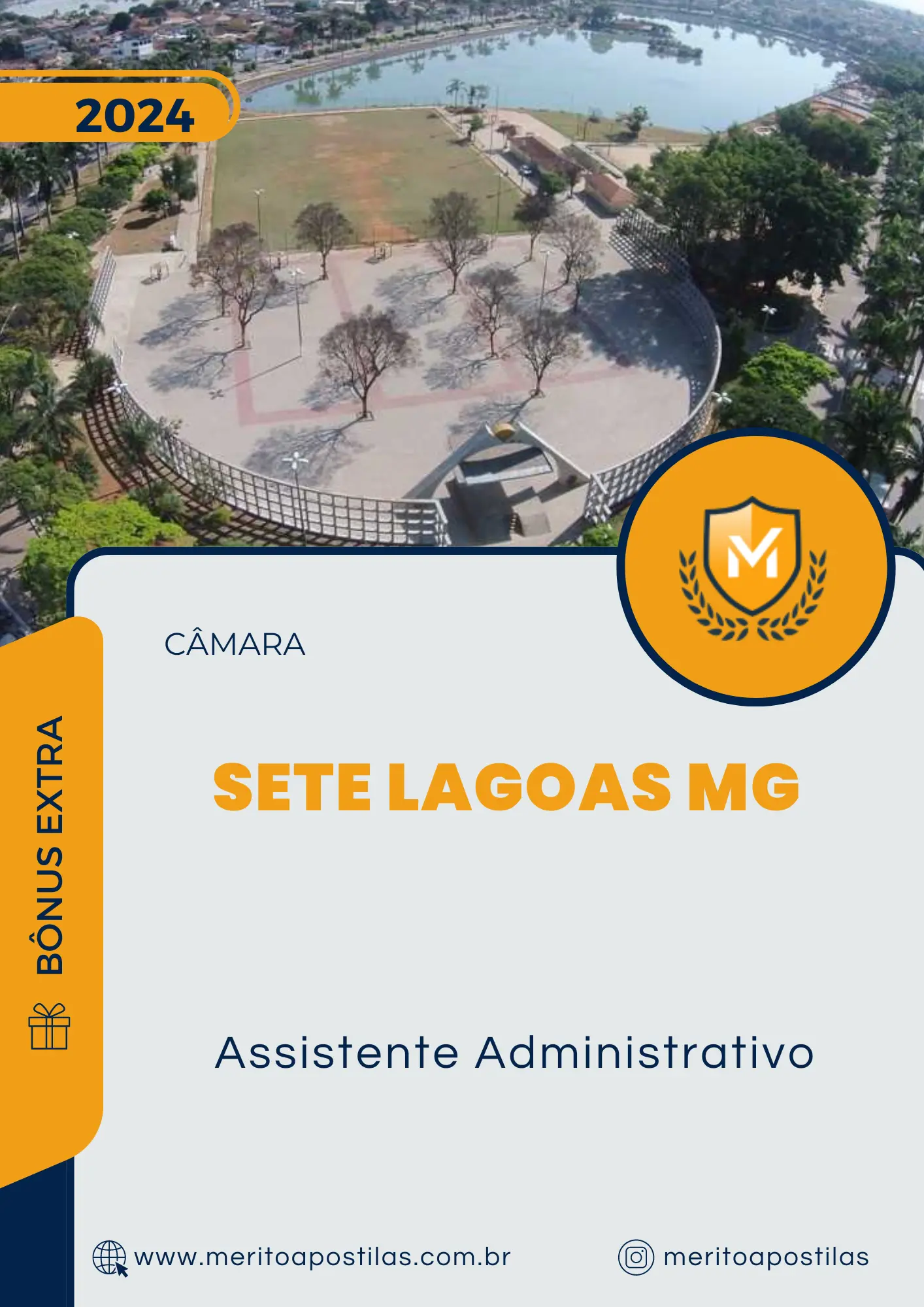 Apostila Assistente Administrativo Câmara de Sete Lagoas MG 2024