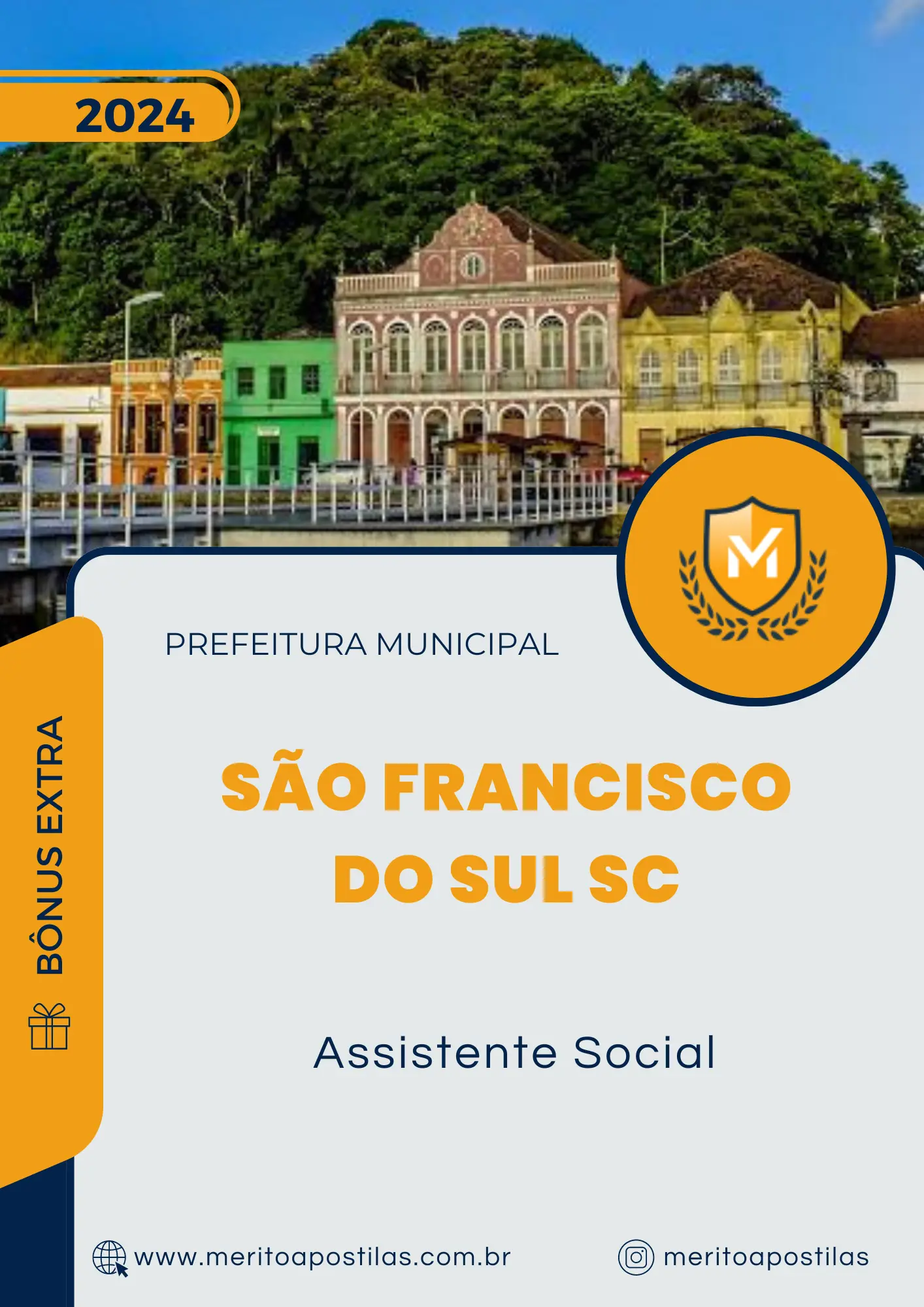 Apostila Assistente Social Prefeitura de São Francisco do Sul SC 2024