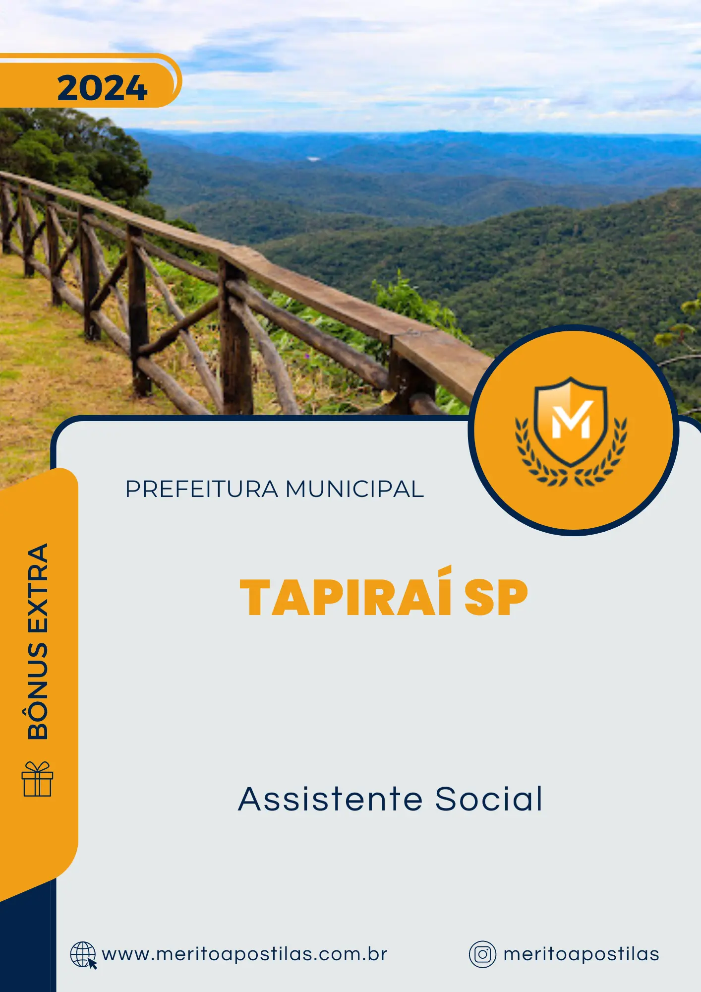 Apostila Assistente Social Prefeitura de Tapiraí SP 2024