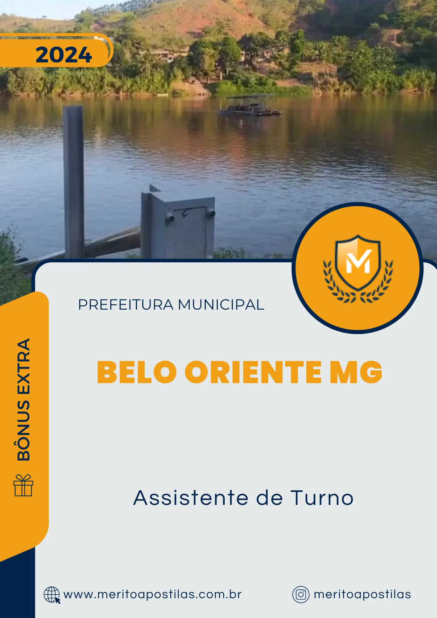 Apostila Assistente de Turno Prefeitura de Belo Oriente MG 2024