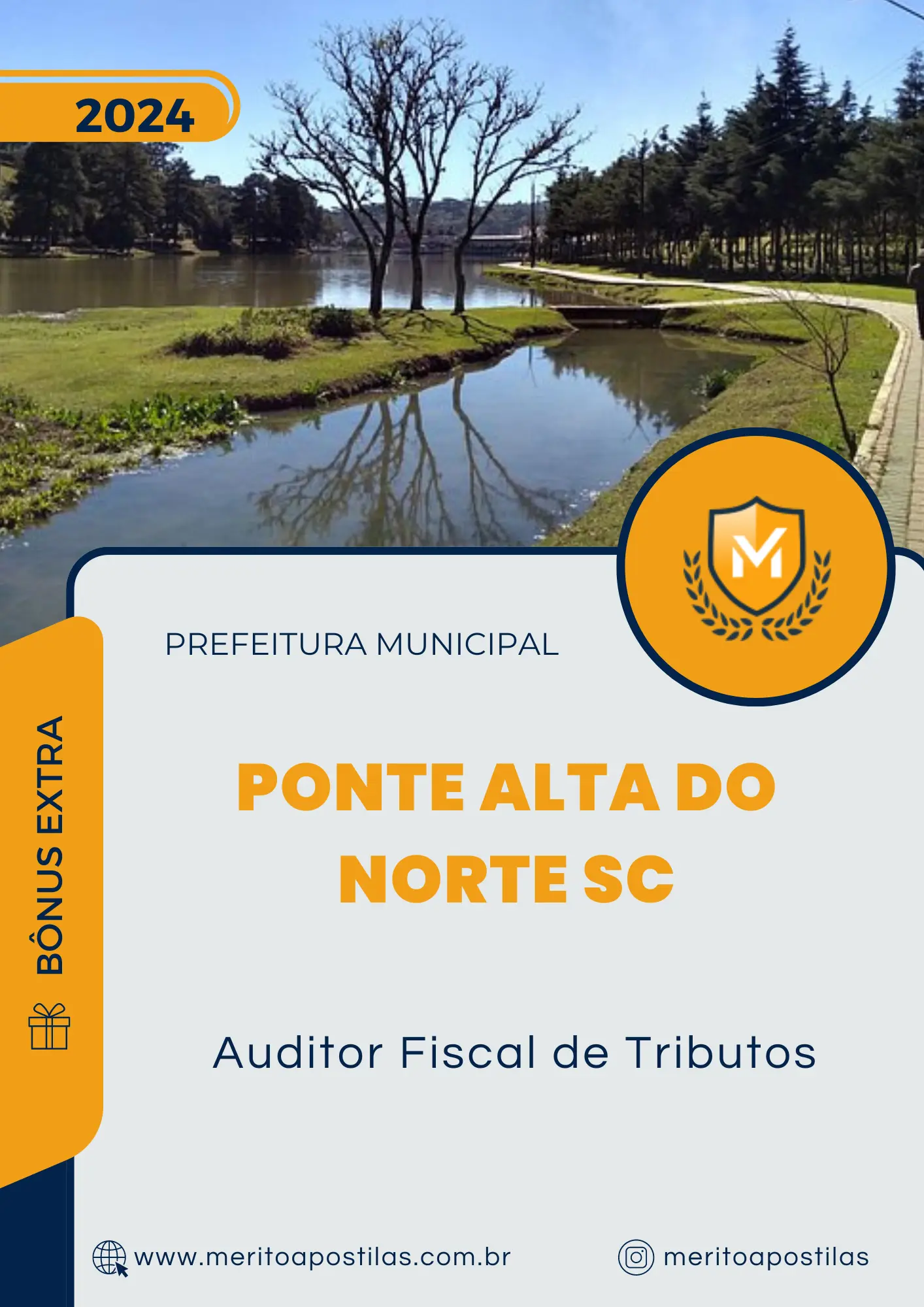 Apostila Auditor Fiscal de Tributos Prefeitura de Ponte Alta do Norte SC 2024