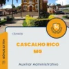 Apostila Auxiliar Administrativo Câmara Cascalho Rico MG 2024