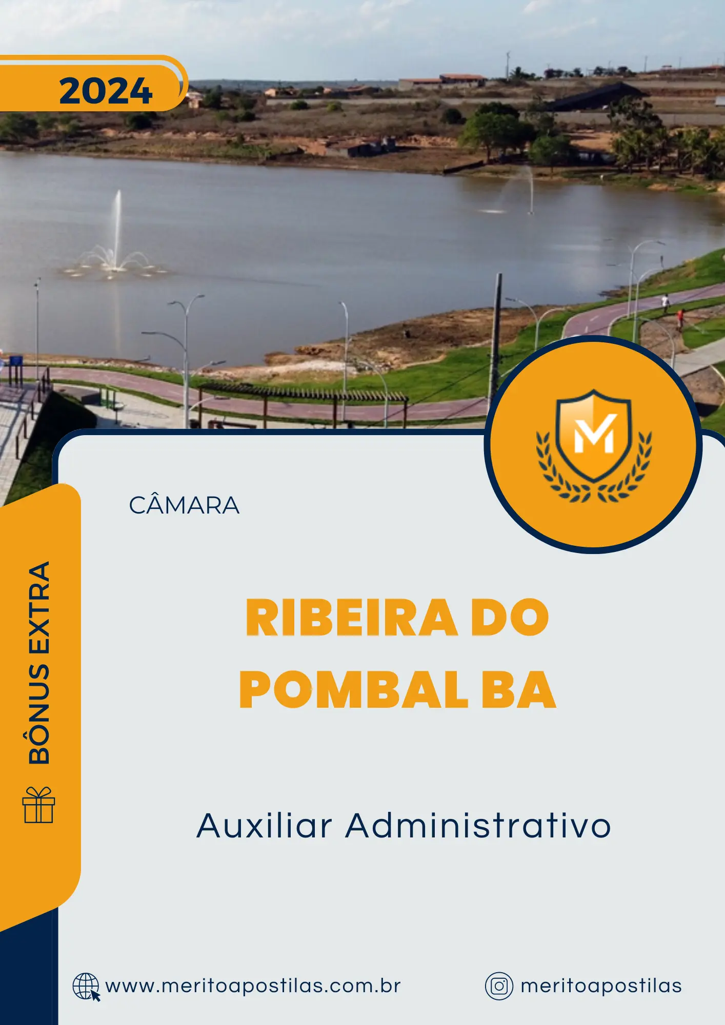 Apostila Auxiliar Administrativo Câmara de Ribeira do Pombal BA 2024