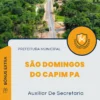 Apostila Auxiliar De Secretaria Prefeitura de São Domingos do Capim PA 2024