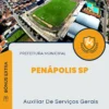Apostila Auxiliar De Serviços Gerais Prefeitura de Penápolis SP 2024