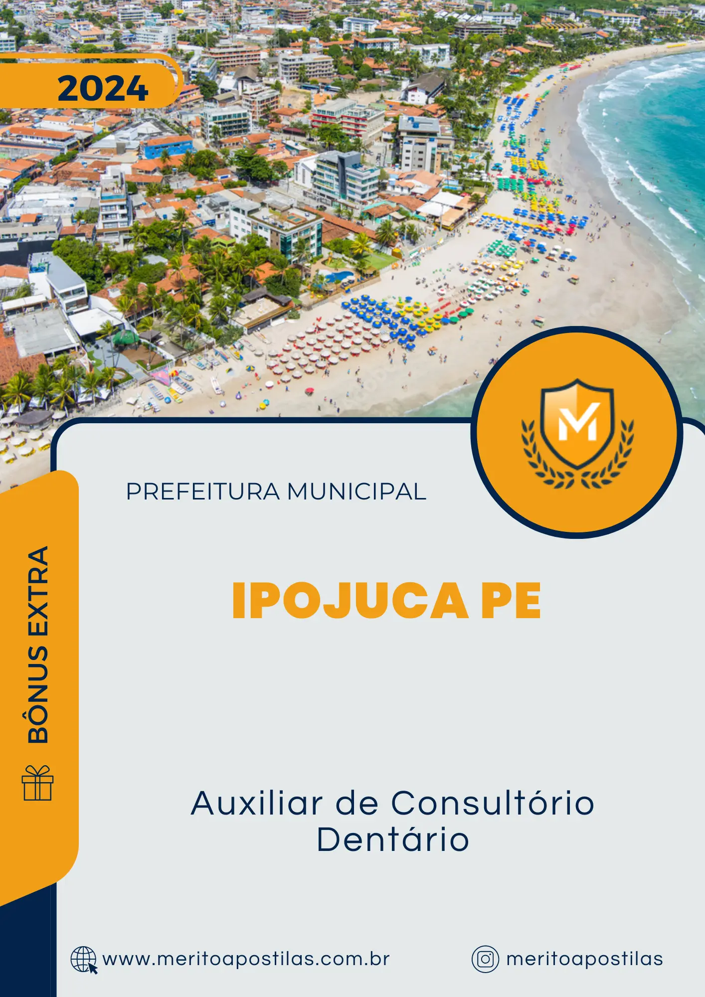 Apostila Auxiliar de Consultório Dentário Prefeitura de Ipojuca PE 2024