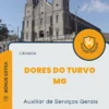 Apostila Auxiliar de Serviços Gerais Câmara de Dores do Turvo MG 2024