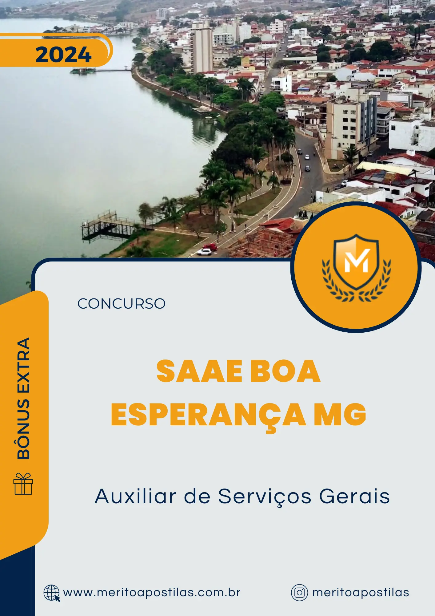 Apostila Auxiliar de Serviços Gerais Concurso SAAE Boa Esperança MG 2024