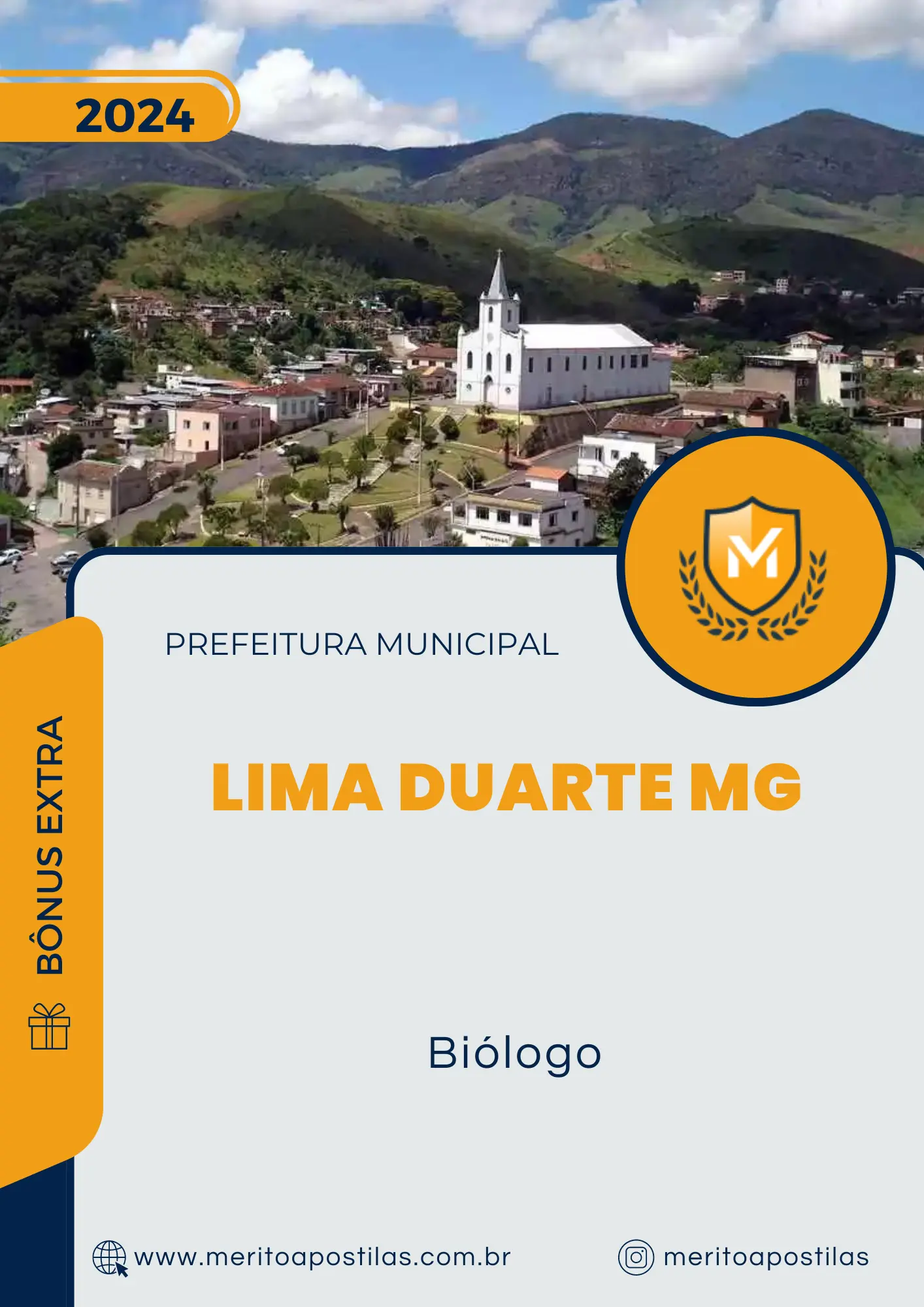 Apostila Biólogo Prefeitura de Lima Duarte MG 2024