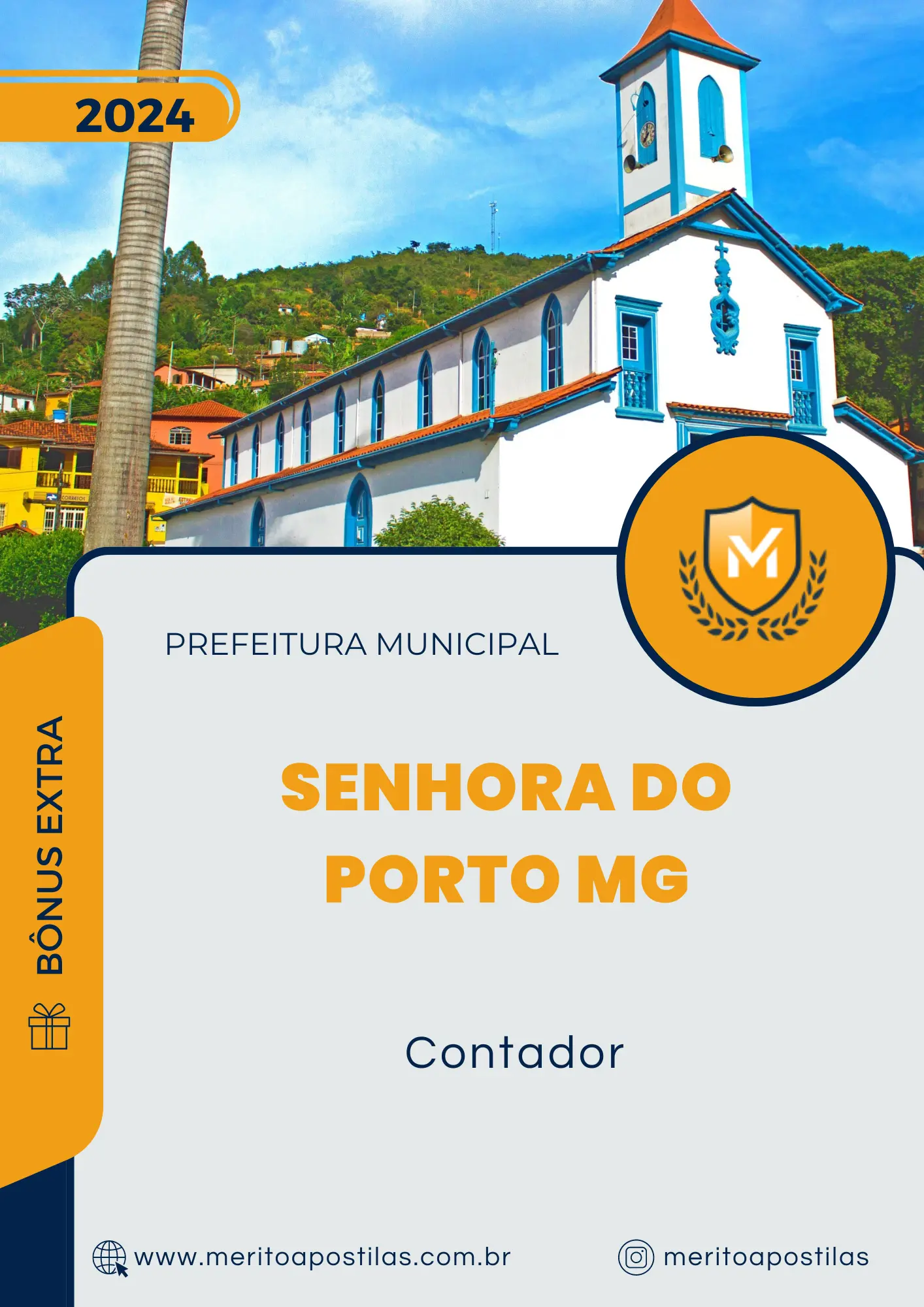 Apostila Contador Prefeitura de Senhora do Porto MG 2024